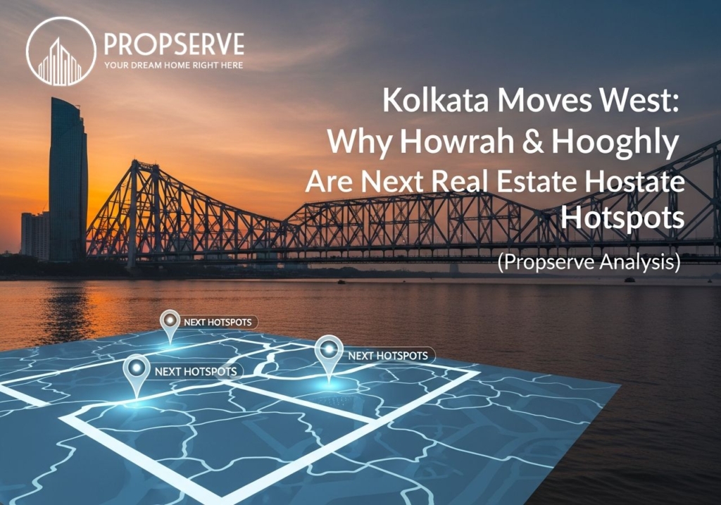 Kolkata Moves West: Why Howrah & Hooghly Are the Next Real Estate Hotspots (Propserve Analysis)