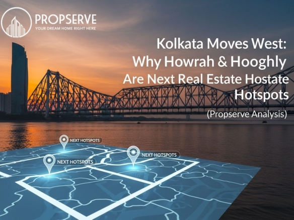 Kolkata Moves West: Why Howrah & Hooghly Are the Next Real Estate Hotspots (Propserve Analysis)