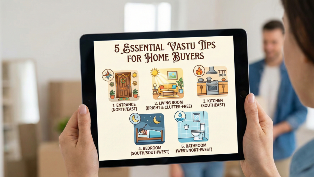 5 Essential Vastu Tips for Home Buyers: From Entrance to Bedroom
