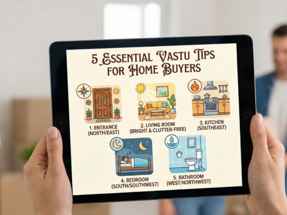 5 Essential Vastu Tips for Home Buyers: From Entrance to Bedroom