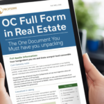 OC Full Form in Real Estate: The One Document You Must Have Before Unpacking